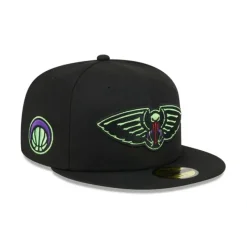 Best Sale New Orleans Pelicans 2023 City Edition Alt 59FIFTY Fitted Hat - KTGCaps - Baseball caps for various teams, purchased online at a discount