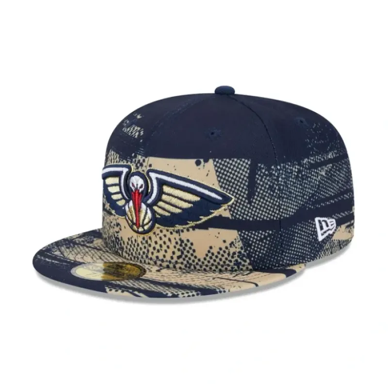 Clearance New Orleans Pelicans 2024 TipOff 59FIFTY Fitted Hat - KTGCaps - Baseball caps for various teams, purchased online at a discount