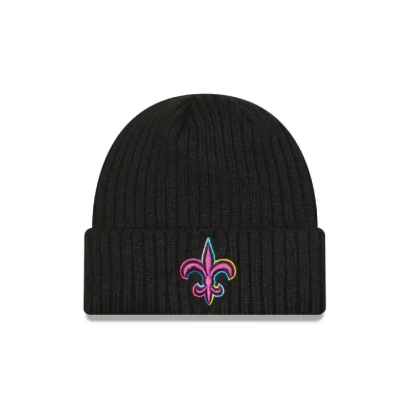 Clearance New Orleans Saints 2024 Crucial Catch Tech Knit Hat - KTGCaps - Baseball caps for various teams, purchased online at a discount