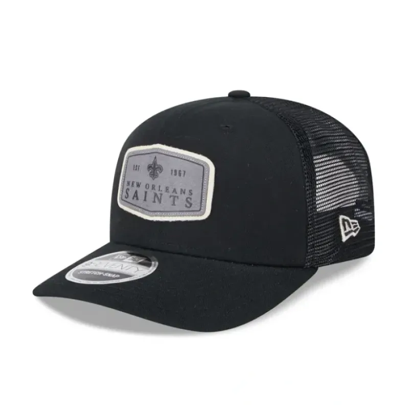 Cheap New Orleans Saints Labeled 9SEVENTY StretchSnap Hat - KTGCaps - Baseball caps for various teams, purchased online at a discount