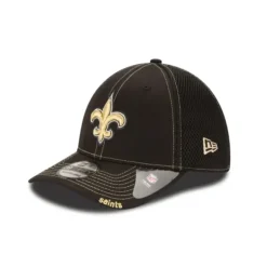 Fashion New Orleans Saints Neo 39THIRTY Stretch Fit Hat - KTGCaps - Baseball caps for various teams, purchased online at a discount
