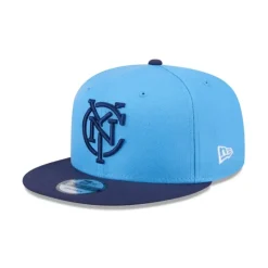 Flash Sale New York City FC Team 9FIFTY Snapback Hat - KTGCaps - Baseball caps for various teams, purchased online at a discount