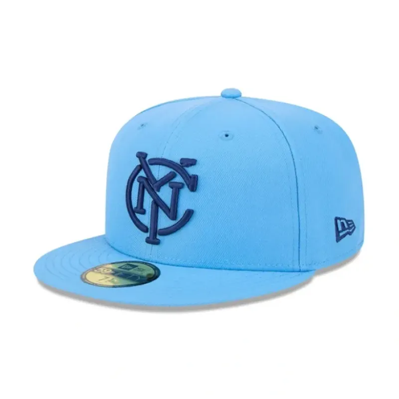 Cheap New York City FC Team 59FIFTY Fitted Hat - KTGCaps - Baseball caps for various teams, purchased online at a discount