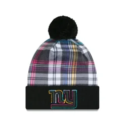 Sale New York Giants 2024 Crucial Catch Sport Pom Knit Hat - KTGCaps - Baseball caps for various teams, purchased online at a discount