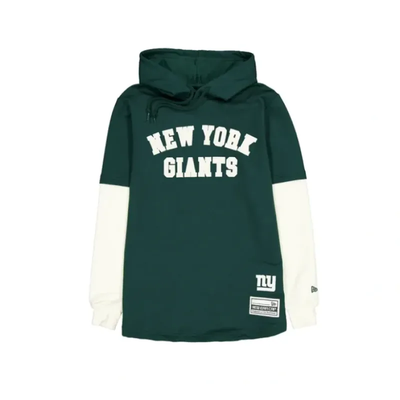 New New York Giants Dark Green Logo Select Hooded TShirt - KTGCaps - Baseball caps for various teams, purchased online at a discount