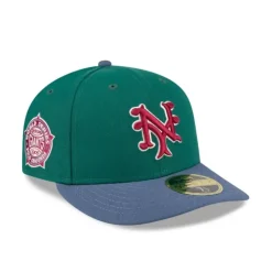 Best Sale New York Giants Green Gemstone Low Profile 59FIFTY Fitted Hat - KTGCaps - Baseball caps for various teams, purchased online at a discount