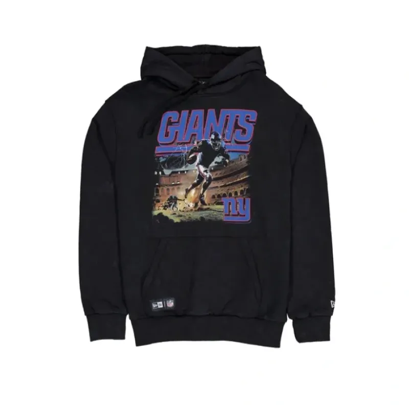 Fashion New York Giants Premium Black Hoodie - KTGCaps - Baseball caps for various teams, purchased online at a discount