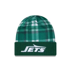 Hot New York Jets 2024 Cold Weather Statement Knit Beanie - KTGCaps - Baseball caps for various teams, purchased online at a discount