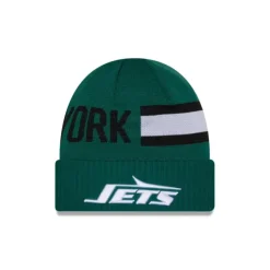 Outlet New York Jets 2024 Cold Weather Tech Knit Beanie - KTGCaps - Baseball caps for various teams, purchased online at a discount