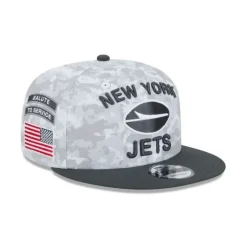 Flash Sale New York Jets 2024 Salute to Service 9FIFTY Snapback Hat - KTGCaps - Baseball caps for various teams, purchased online at a discount