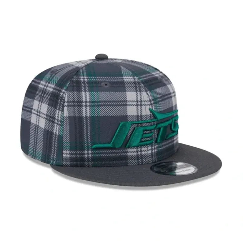 New New York Jets 2024 Sideline Statement Gray 9FIFTY Snapback Hat - KTGCaps - Baseball caps for various teams, purchased online at a discount