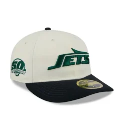 Outlet New York Jets Forest Visor Retro Crown 59FIFTY Fitted Hat - KTGCaps - Baseball caps for various teams, purchased online at a discount