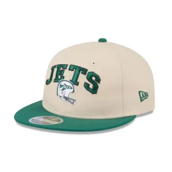 Flash Sale New York Jets Historic Helmet Retro Crown 9FIFTY Snapback Hat - KTGCaps - Baseball caps for various teams, purchased online at a discount