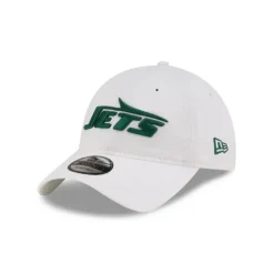 Fashion New York Jets NFL Core Classic White 9TWENTY Adjustable - KTGCaps - Baseball caps for various teams, purchased online at a discount