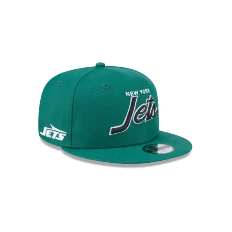 Best New York Jets Script Kids 9FIFTY Snapback Hat - KTGCaps - Baseball caps for various teams, purchased online at a discount