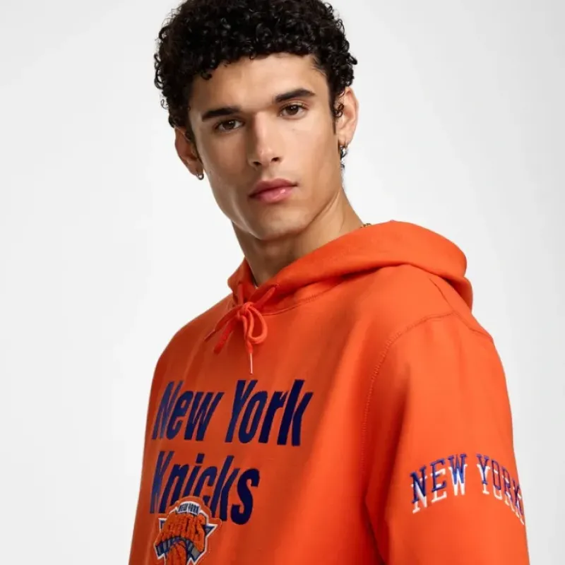 Outlet New York Knicks 2024 City Edition Hoodie - KTGCaps - Baseball caps for various teams, purchased online at a discount