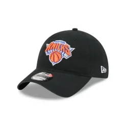 Shop New York Knicks Black 9TWENTY Adjustable Hat - KTGCaps - Baseball caps for various teams, purchased online at a discount