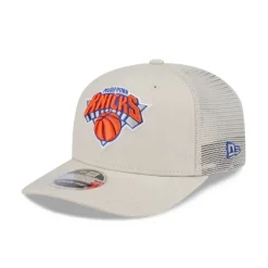 Discount New York Knicks Canvas 9SEVENTY Trucker Hat - KTGCaps - Baseball caps for various teams, purchased online at a discount