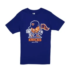 Clearance New York Knicks Court Sport Blue TShirt - KTGCaps - Baseball caps for various teams, purchased online at a discount