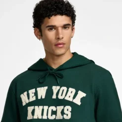 Flash Sale New York Knicks Dark Green Logo Select Hooded TShirt - KTGCaps - Baseball caps for various teams, purchased online at a discount