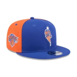 Fashion New York Knicks Front Logoman 9FIFTY Snapback Hat - KTGCaps - Baseball caps for various teams, purchased online at a discount