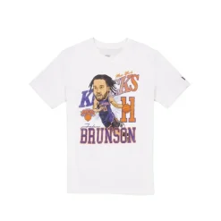 Hot New York Knicks Jalen Brunson Caricature TShirt - KTGCaps - Baseball caps for various teams, purchased online at a discount
