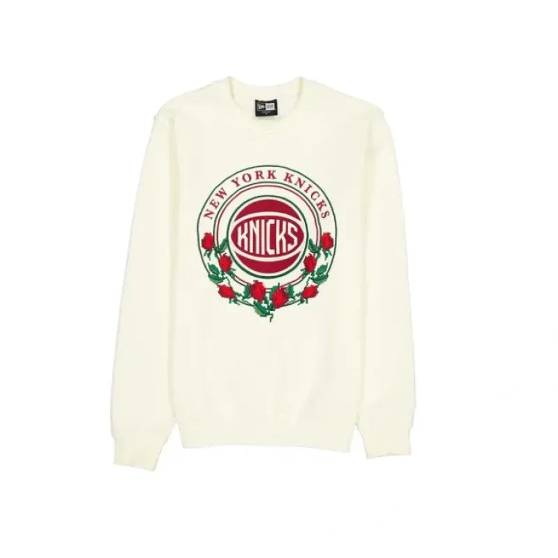 Cheap New York Knicks Novelty Stitch Crewneck - KTGCaps - Baseball caps for various teams, purchased online at a discount