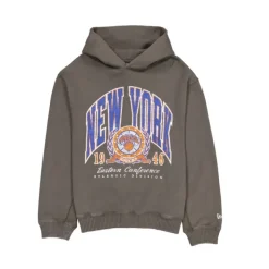 New New York Knicks Oversized Essentials Hoodie - KTGCaps - Baseball caps for various teams, purchased online at a discount