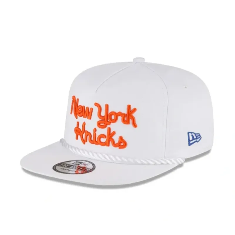 Online New York Knicks Script Golfer Hat - KTGCaps - Baseball caps for various teams, purchased online at a discount