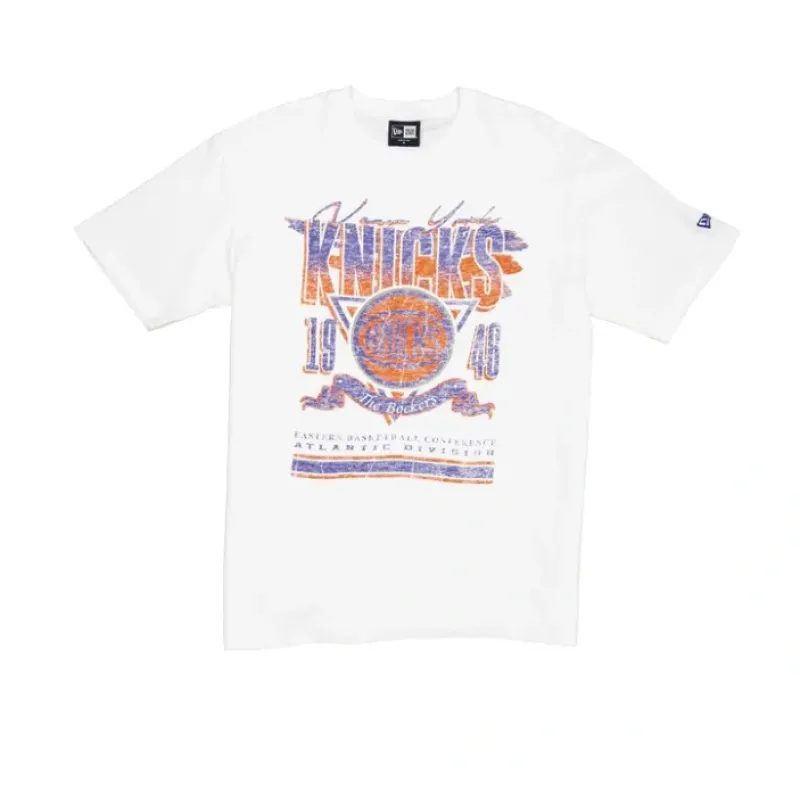 Cheap New York Knicks Sport Classics Distressed TShirt - KTGCaps - Baseball caps for various teams, purchased online at a discount