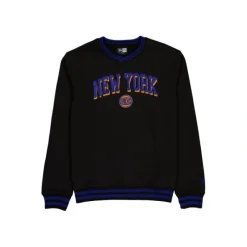 New New York Knicks Sport Night Black Crewneck - KTGCaps - Baseball caps for various teams, purchased online at a discount
