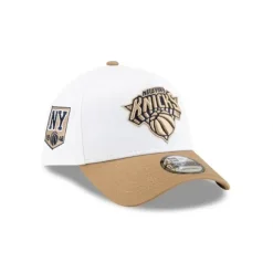 Hot New York Knicks Spring Colorway 9FORTY AFrame Snapback Hat - KTGCaps - Baseball caps for various teams, purchased online at a discount