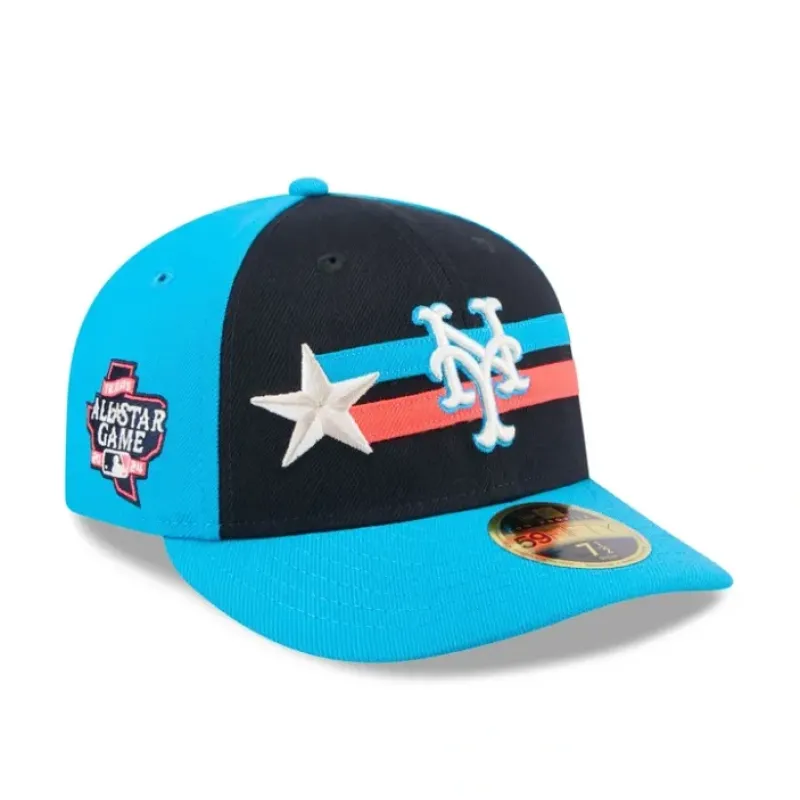 New New York Mets 2024 AllStar Game Low Profile 59FIFTY Fitted Hat - KTGCaps - Baseball caps for various teams, purchased online at a discount