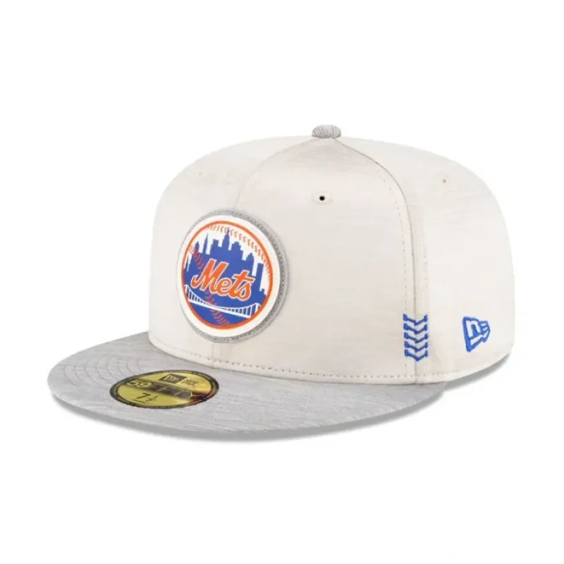 Discount New York Mets 2024 Clubhouse Stone 59FIFTY Fitted Hat - KTGCaps - Baseball caps for various teams, purchased online at a discount