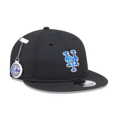 Discount New York Mets Team Color Retro Crown 9FIFTY Adjustable Hat - KTGCaps - Baseball caps for various teams, purchased online at a discount Caps