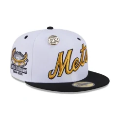 Best New York Mets 70th Anniversary 59FIFTY Fitted Hat - KTGCaps - Baseball caps for various teams, purchased online at a discount