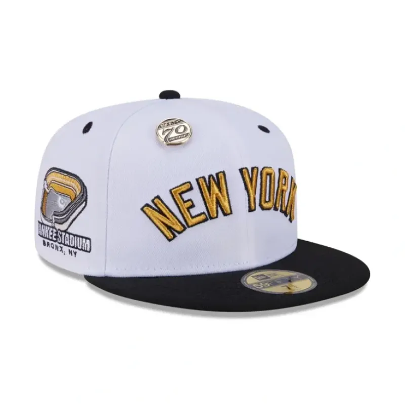 Online New York Yankees 70th Anniversary 59FIFTY Fitted Hat - KTGCaps - Baseball caps for various teams, purchased online at a discount Caps