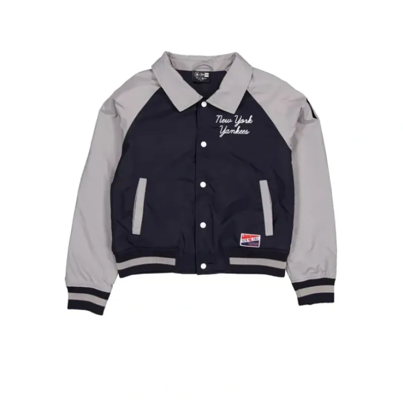 Clearance New York Yankees Throwback Womens Jacket - KTGCaps - Baseball caps for various teams, purchased online at a discount Caps