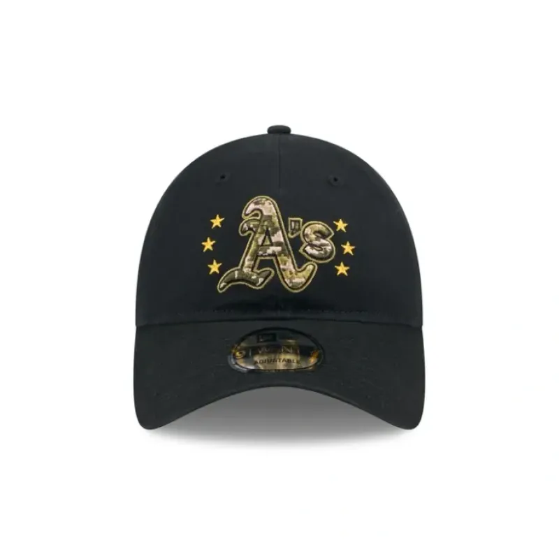 Hot Oakland Athletics Armed Forces Day 2024 9TWENTY Adjustable Hat - KTGCaps - Baseball caps for various teams, purchased online at a discount