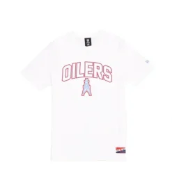 Flash Sale Oilers Throwback White TShirt - KTGCaps - Baseball caps for various teams, purchased online at a discount
