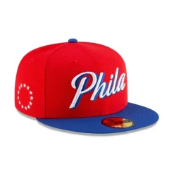 Discount Philadelphia 76ers 2024 Statement Edition 59FIFTY Fitted Hat - KTGCaps - Baseball caps for various teams, purchased online at a discount