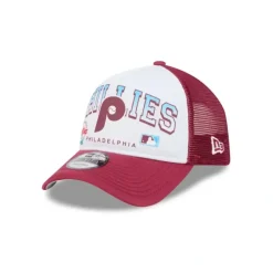 Cheap Philadelphia Phillies Sport Classics 9FORTY AFrame Trucker Hat - KTGCaps - Baseball caps for various teams, purchased online at a discount