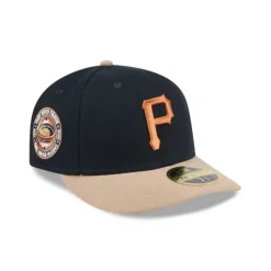 Discount Pittsburgh Pirates Blue Ivory Low Profile 59FIFTY Fitted Hat - KTGCaps - Baseball caps for various teams, purchased online at a discount