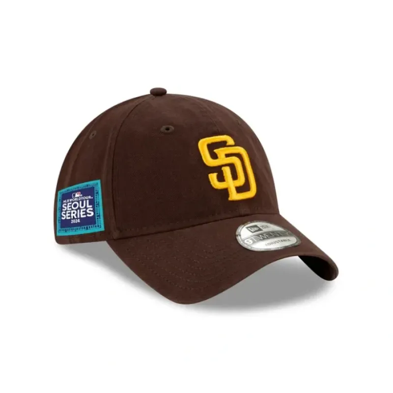 Cheap San Diego Padres 2024 MLB World Tour Seoul Series 9TWENTY Adjustable H - KTGCaps - Baseball caps for various teams, purchased online at a discount