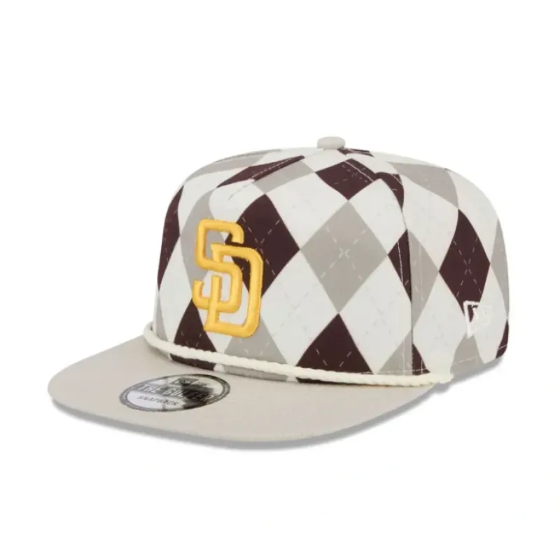 Hot San Diego Padres Argyle Golfer Hat - KTGCaps - Baseball caps for various teams, purchased online at a discount