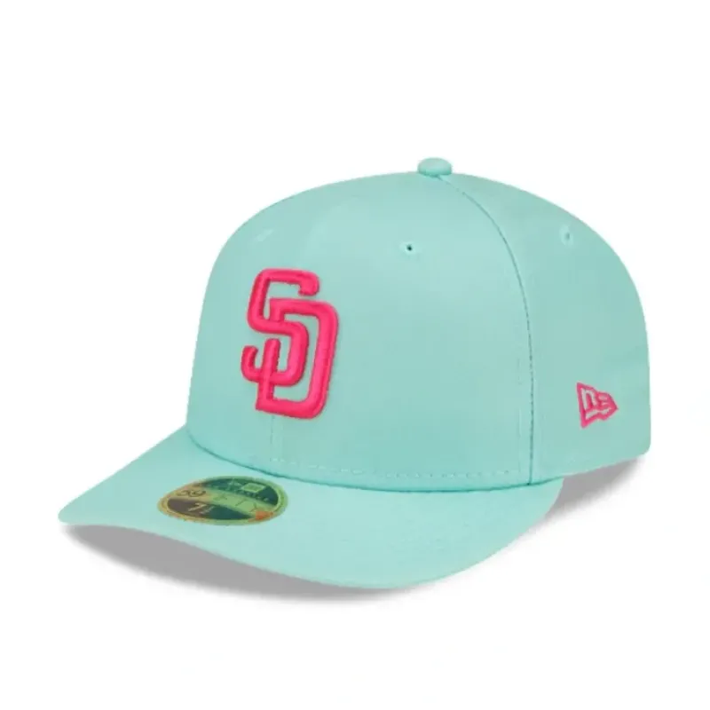 Flash Sale San Diego Padres City Connect Low Profile 59FIFTY Fitted Hat - KTGCaps - Baseball caps for various teams, purchased online at a discount