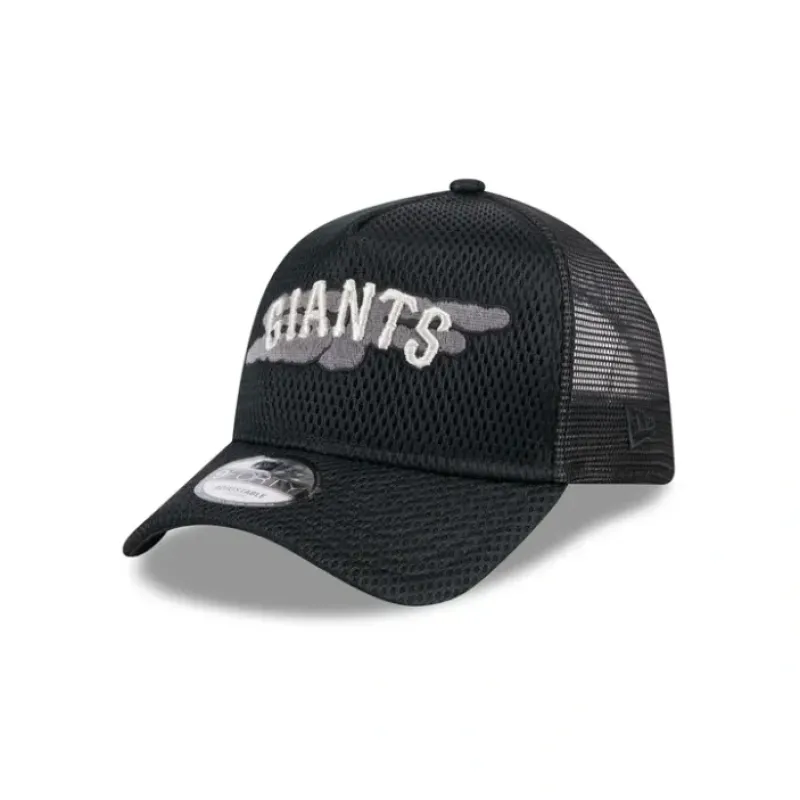 Sale San Francisco Giants City Mesh 9FORTY AFrame Trucker Hat - KTGCaps - Baseball caps for various teams, purchased online at a discount