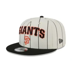 Flash Sale San Francisco Giants Jersey Pinstripe 9FIFTY Snapback Hat - KTGCaps - Baseball caps for various teams, purchased online at a discount