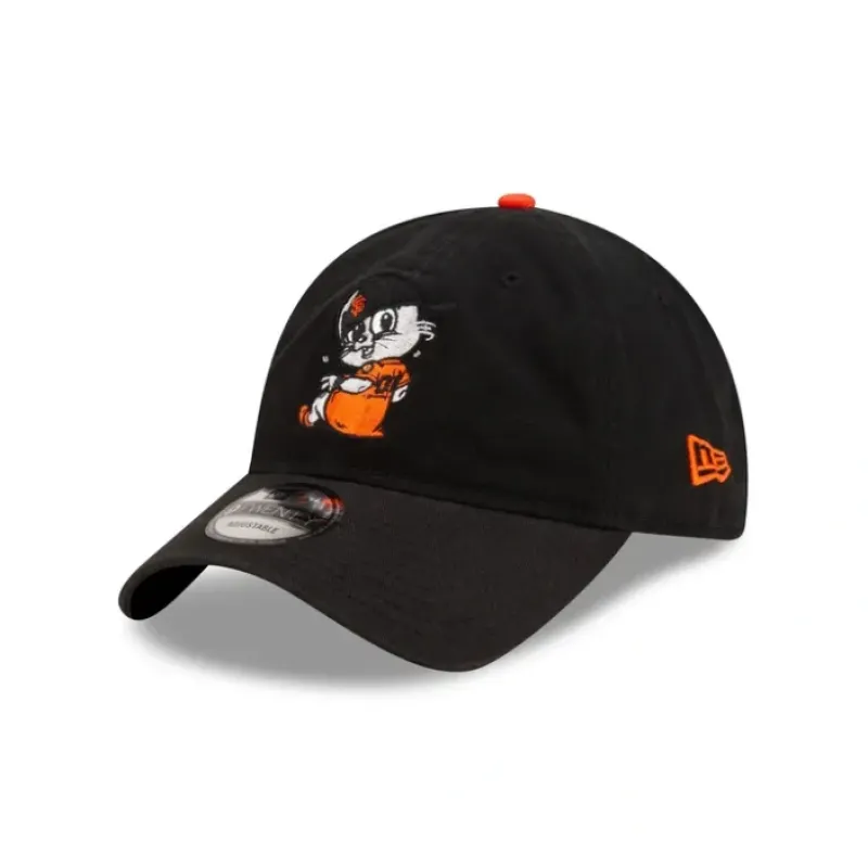 Hot San Francisco Giants Mini Mascot 9TWENTY Adjustable Hat - KTGCaps - Baseball caps for various teams, purchased online at a discount
