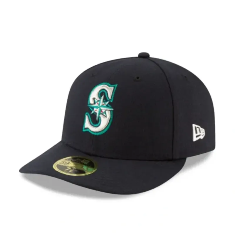 Clearance Seattle Mariners Authentic Collection Low Profile 59FIFTY Fitted Hat - KTGCaps - Baseball caps for various teams, purchased online at a discount